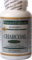 Activated Charcoal Capsules – 125 vegicaps